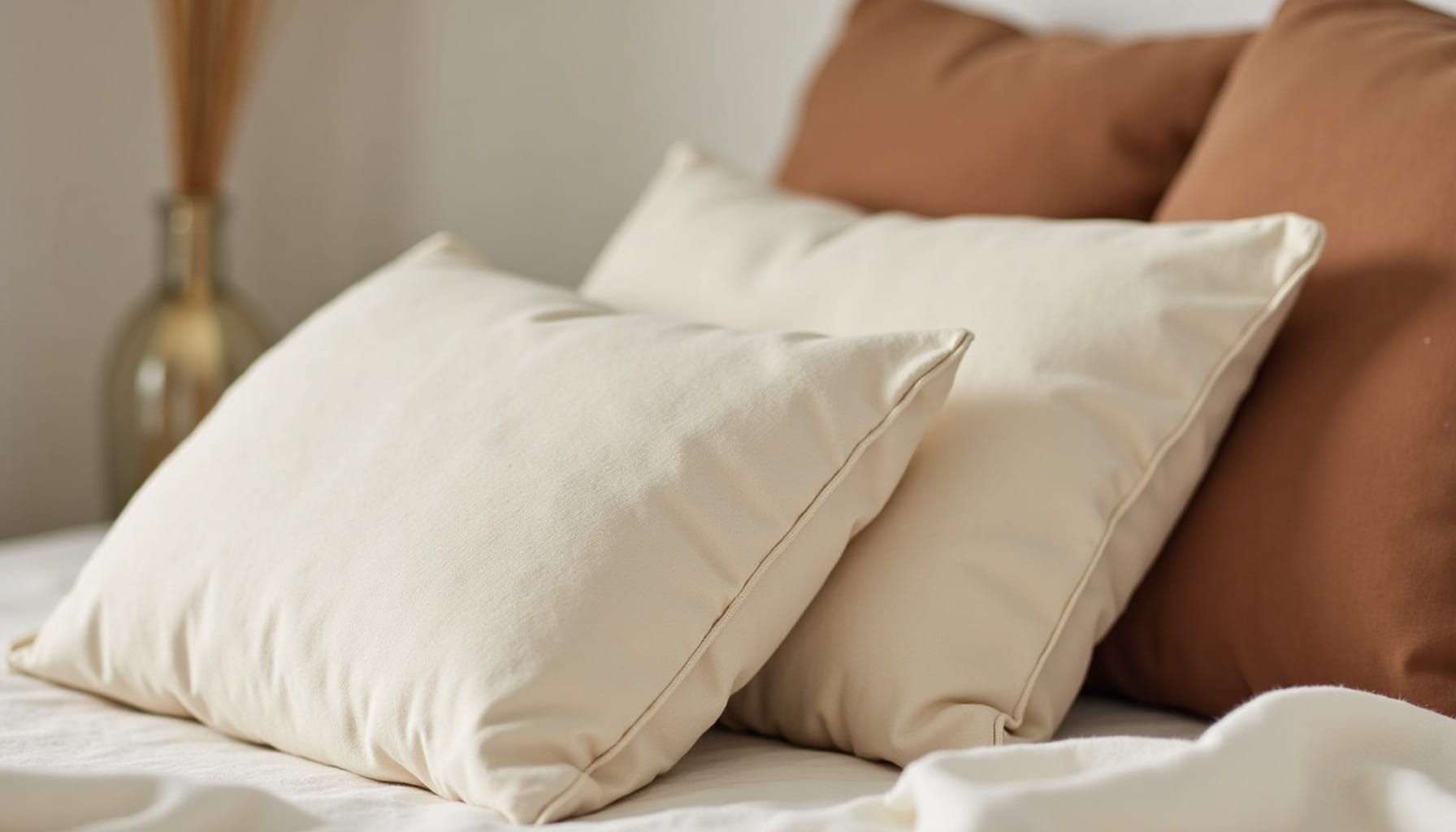bedroom accessories — warm minimal detail