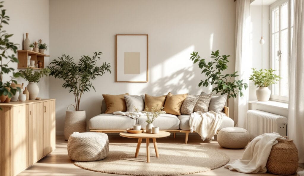 Shelving Units for Living Room: Wood and Rattan Picks for Compact Layouts