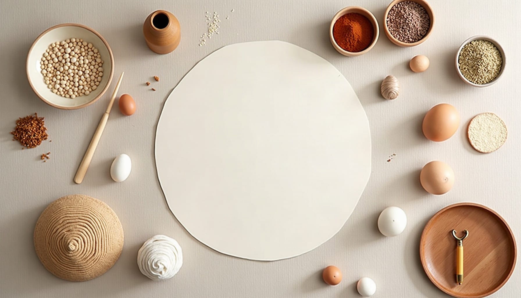 home decorative items, natural textures