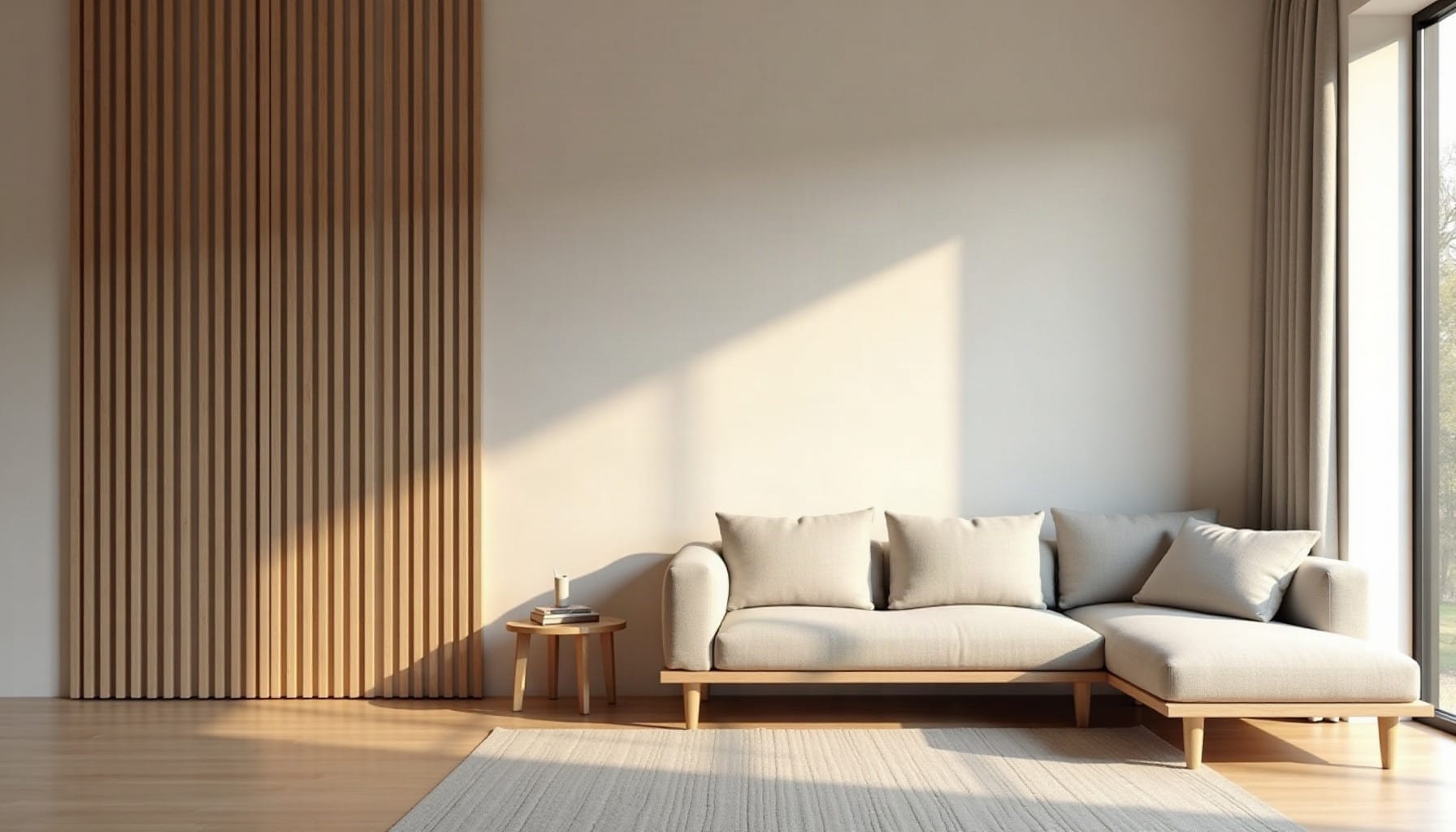 slat wall panels grey, natural textures