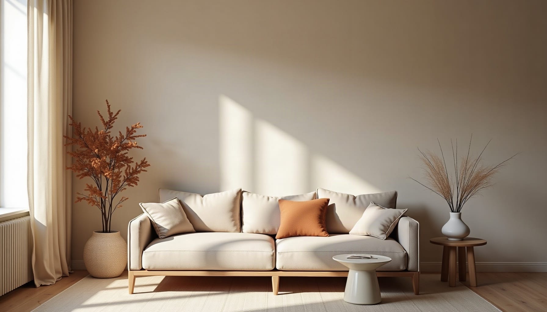 dark color palette, natural textures