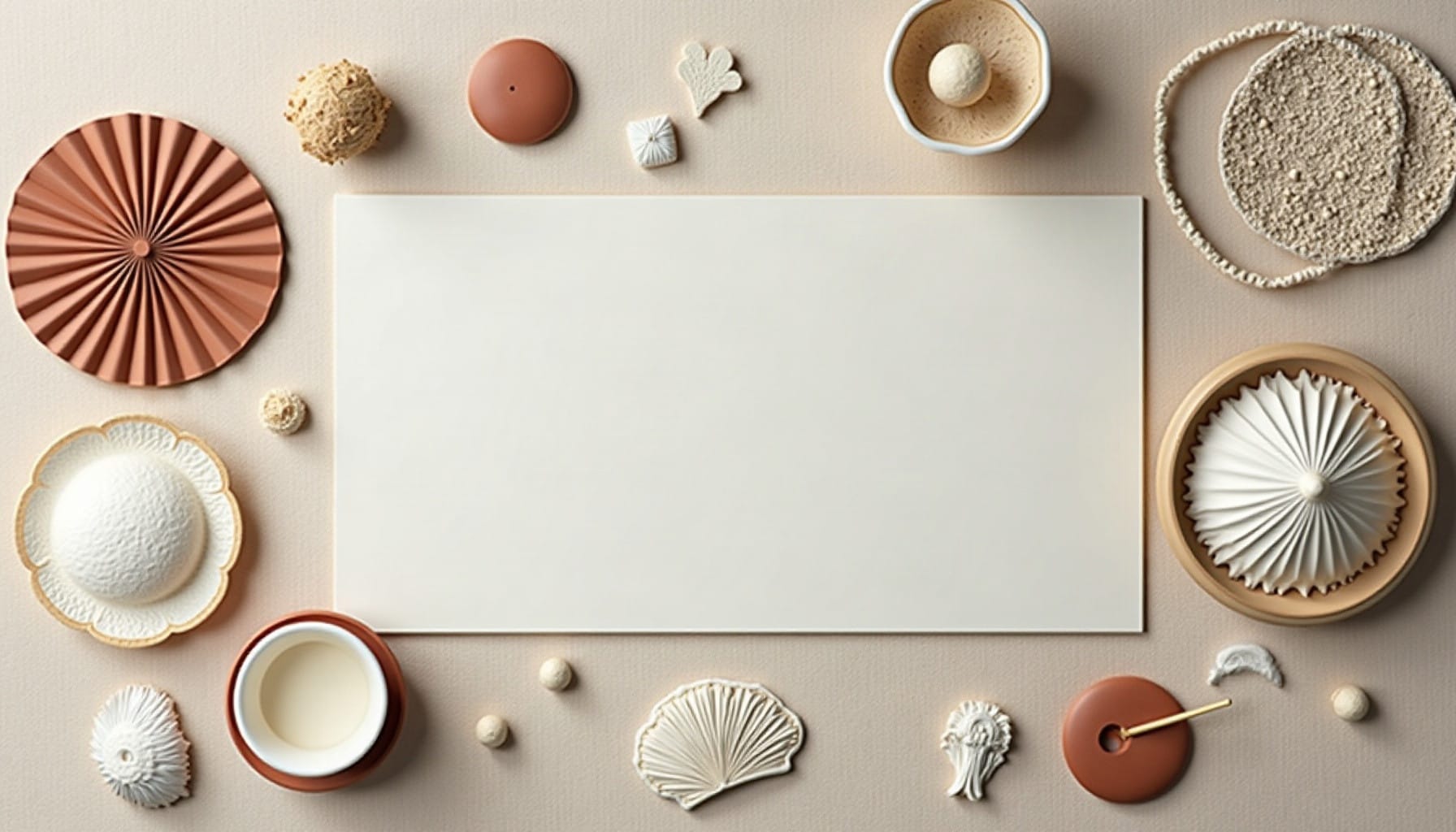 antique plaster wall plaques, natural textures