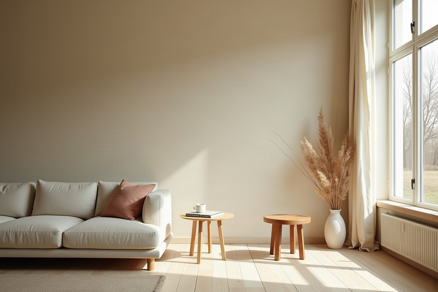 green room — natural textures