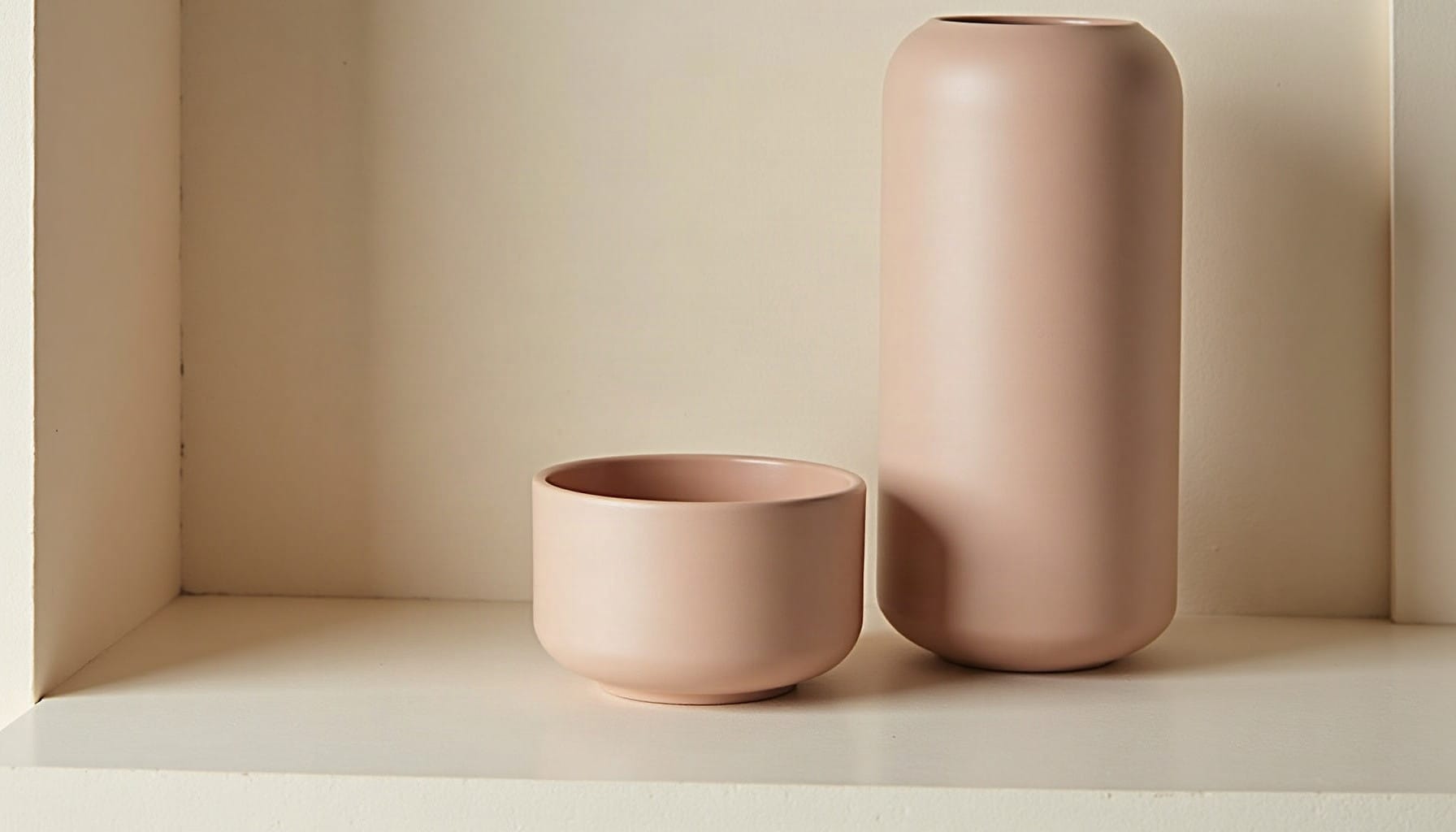 cool things to put on shelves, warm minimal detail