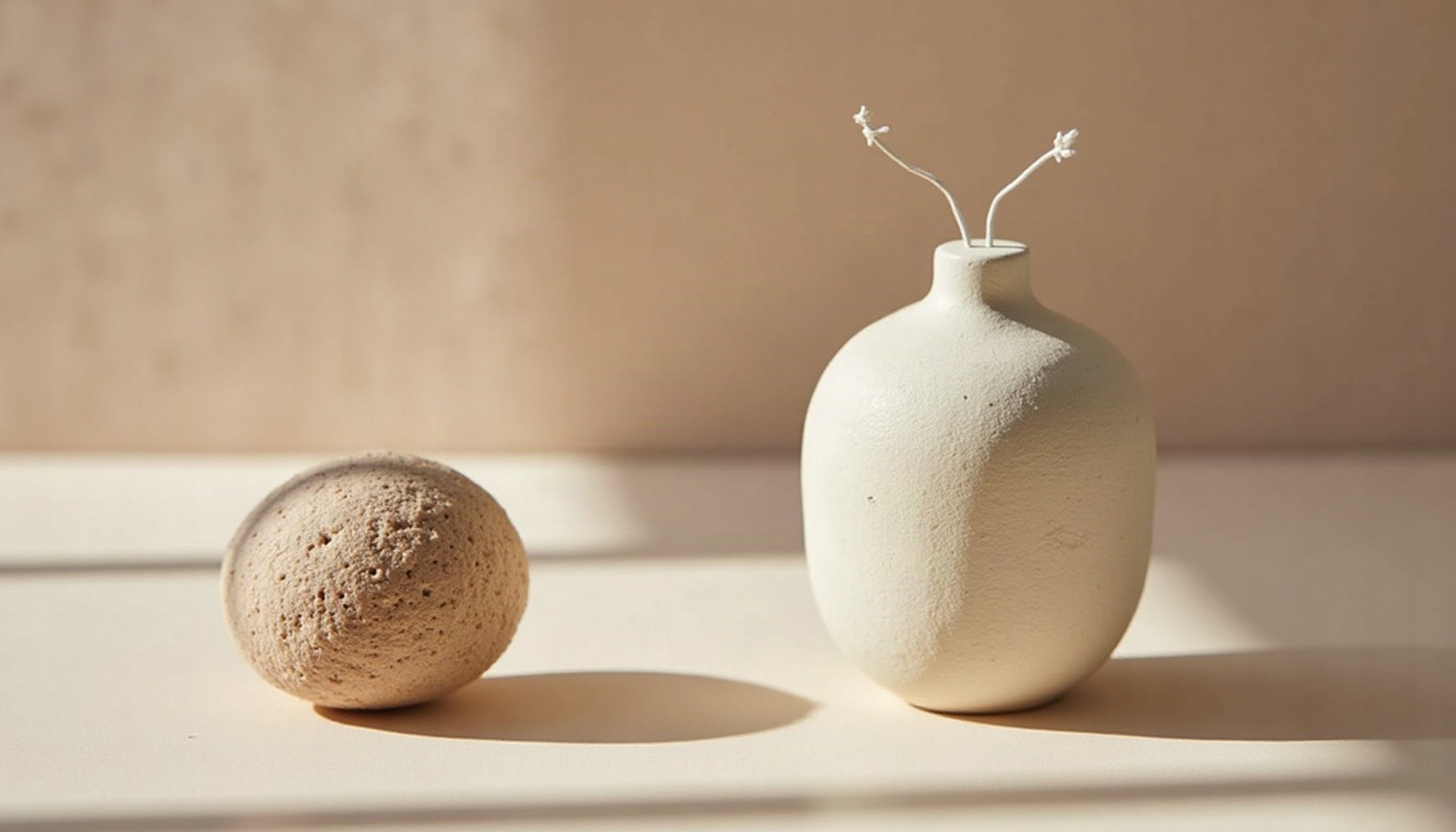minimal christmas decor, warm minimal detail