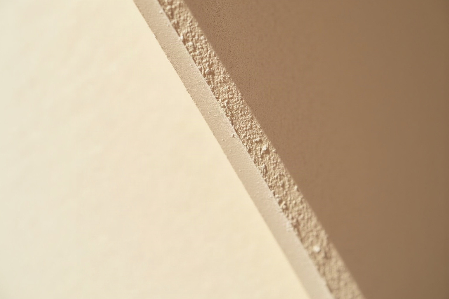 wall corner strip, warm minimal detail