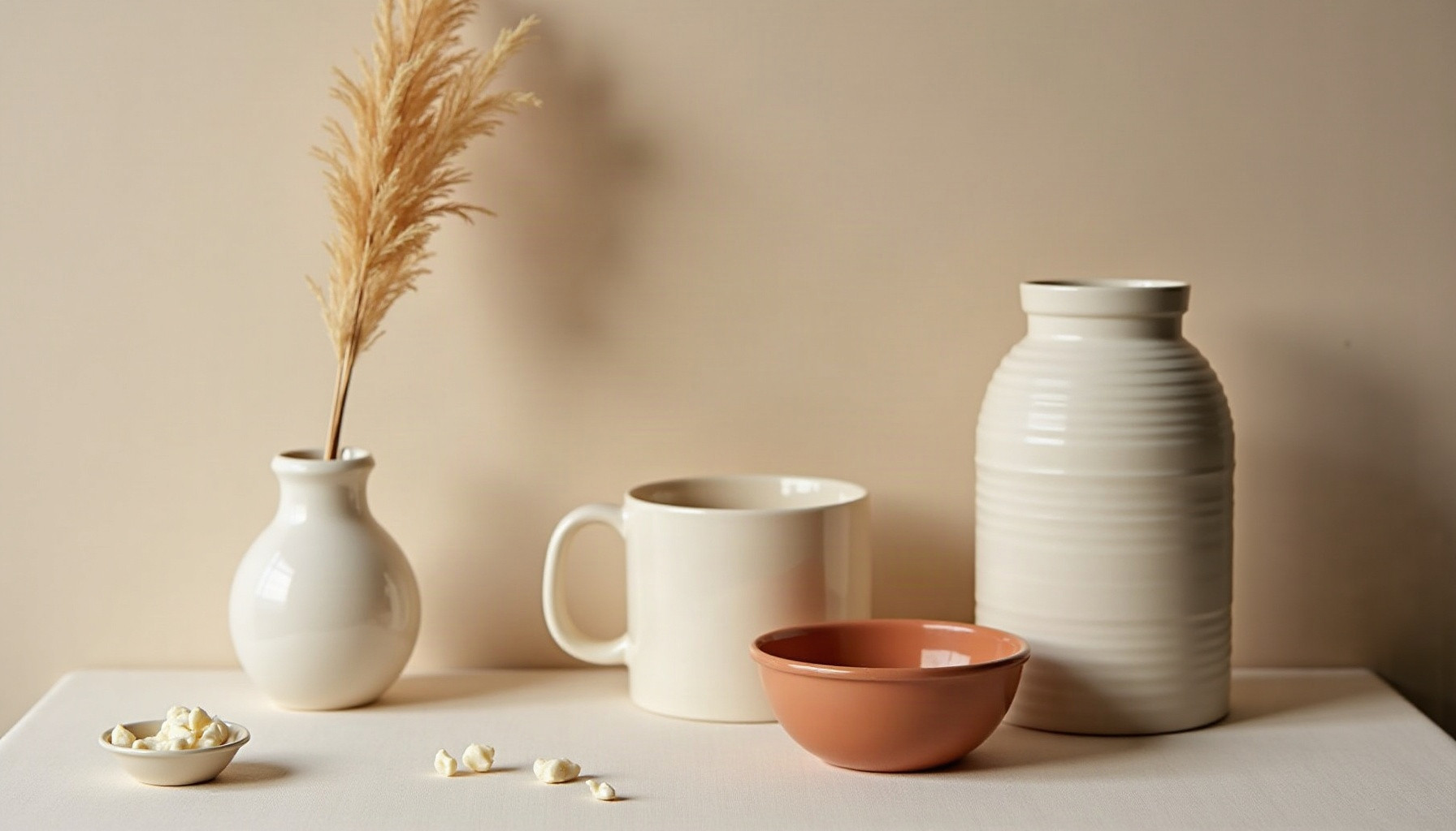 home essentials, warm minimal detail